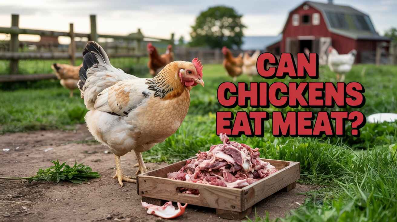 Can Chickens Eat Meat?