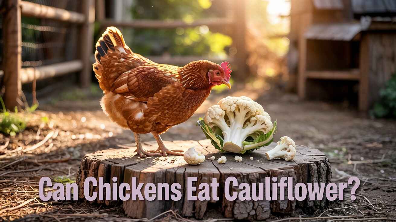 Can Chickens Eat Cauliflower?