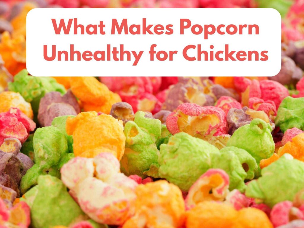 What Makes Popcorn Unhealthy for Chickens
