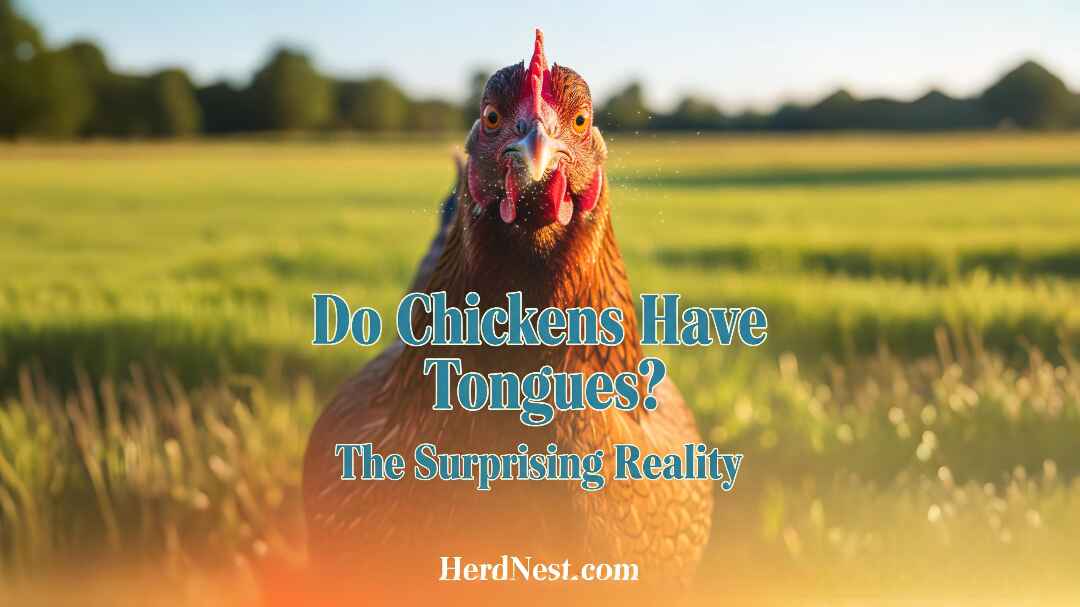 Do Chickens Have Tongues?
