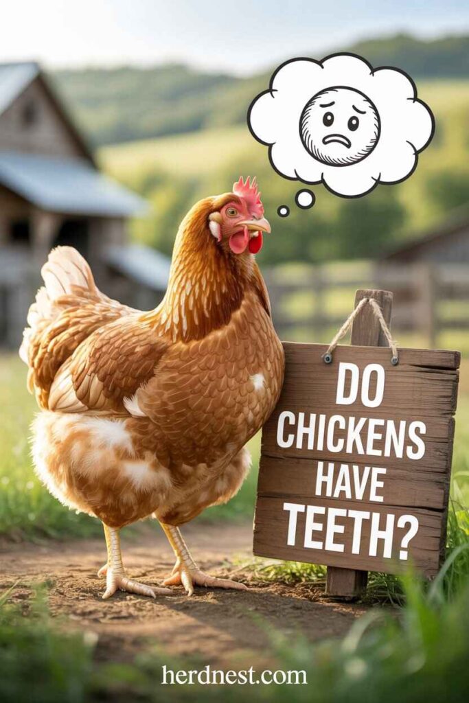Do Chickens Have Teeth?