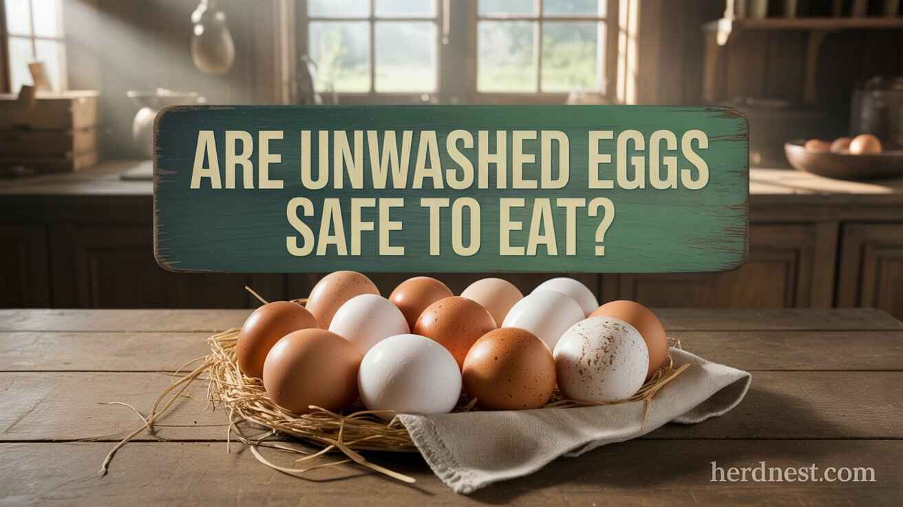 Are Unwashed Eggs Safe to Eat?