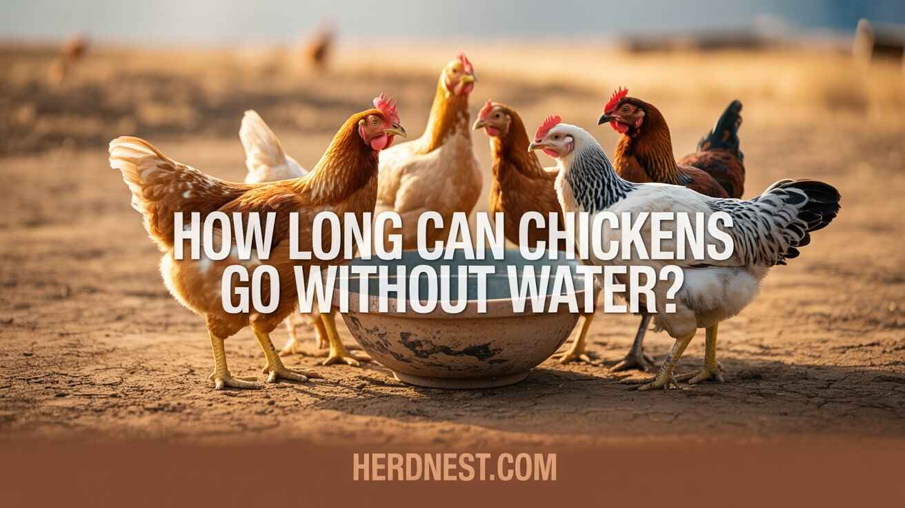 How Long Can Chickens Go Without Water?